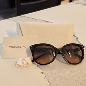 Michael Kors Dark Brown Sunglasses NEW